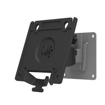 ARES-1204G是一个可倾斜和可旋转的壁挂VESA支架，具有抗拉专利。适合于通用的工业安装应用。